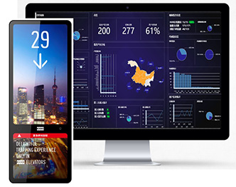 電梯公共安全智能多媒體屏
